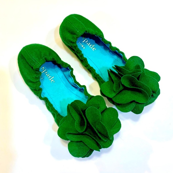 kate spade Shoes - KATE SPADE | forty winks wool flower slippers